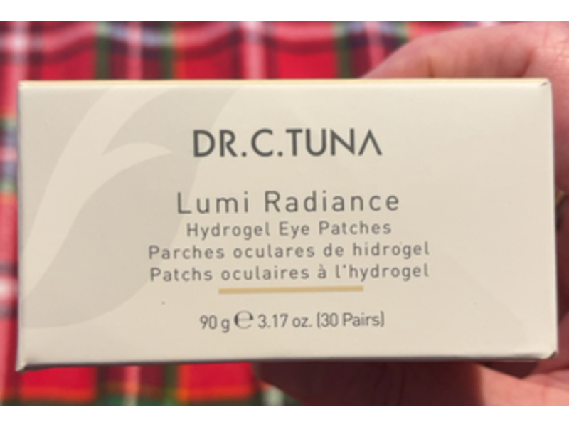 Dr.C. Tuna Lumi Radiance Hydrogel Eye Patches, 3.17 oz/90 g, Count 30