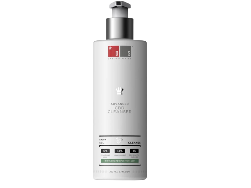 DS Laboratories Advanced CBD Cleanser, 6.7 fl oz/200 mL