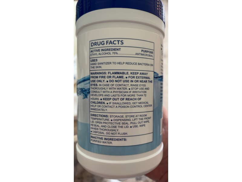 MagiCare Premium Hand Sanitizing Wipes, 75% Alcohol, 100 Count