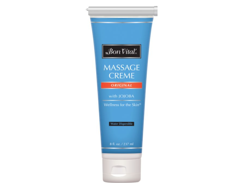 Bon Vital' Original Massage Creme, Jojoba, 8 fl oz/237 mL