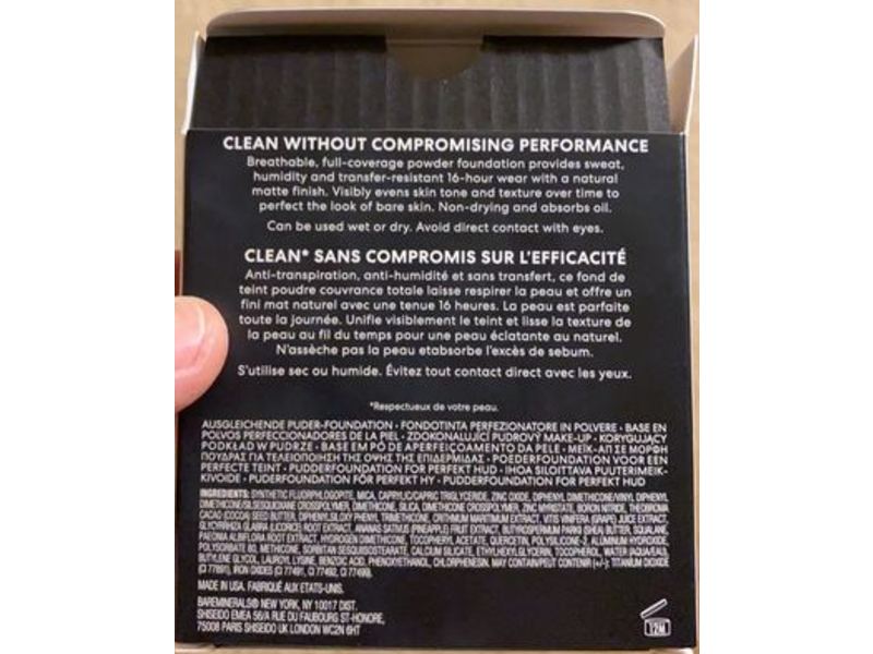 BareMinerals Barepro Skin-Perfecting Power Foundation, Light 20 Cool, 0.28 oz/8 g