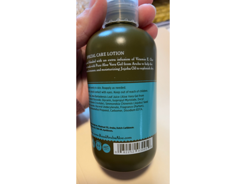 Aruba Aloe Special Care Lotion, 6 fl oz/177 mL