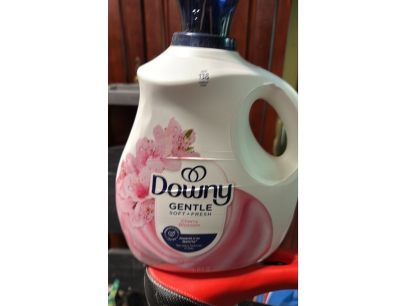 Downy Gentle Soft + Fresh Fabric Softener, Cherry Blossom, 138 Loads, 93 fl oz