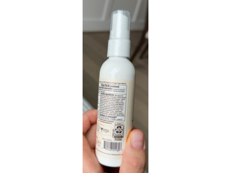 Babo Botanicals Sensitive Baby Diaper Rash Cream Spray, 3 fl oz/89 mL