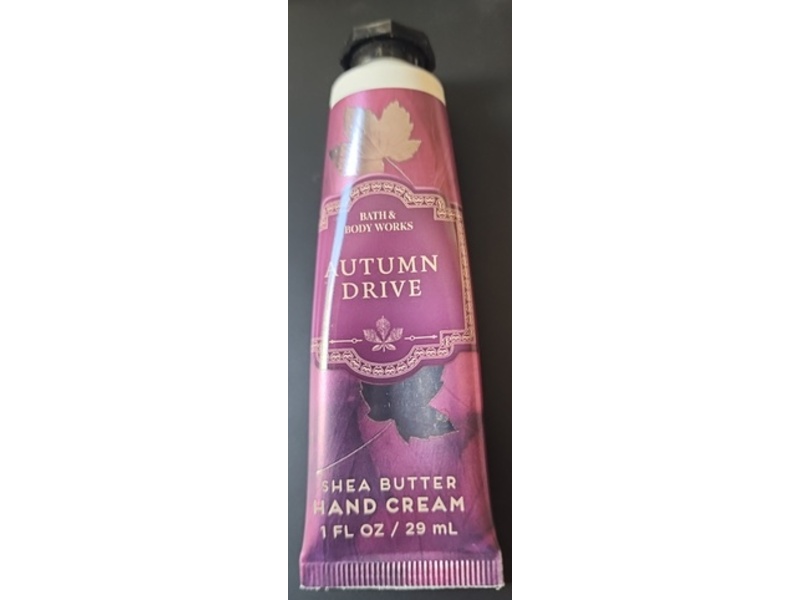 Bath & Body Works Shea Butter Hand Cream, Autumn Drive, 1 fl oz/29 mL