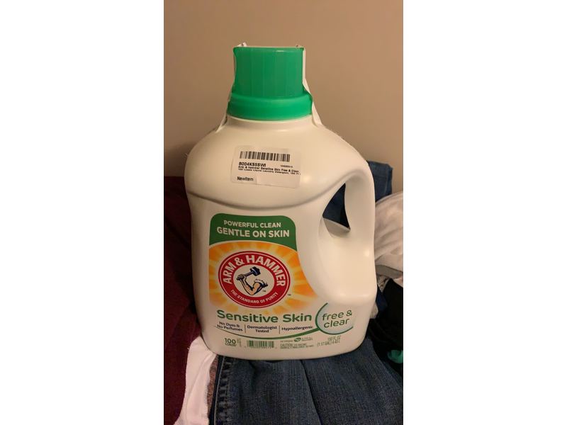 Arm & Hammer Sensitive Skin Laundry Detergent, 150 fl oz