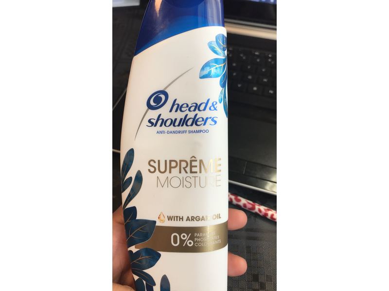 Head & shoulders Supreme Moisture Anti-Dandruff Shampoo, Argan Oil, 225 mL