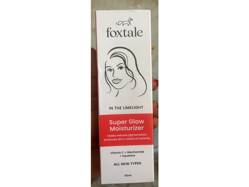 Foxtale Super Glow Moisturizer, 50 mL