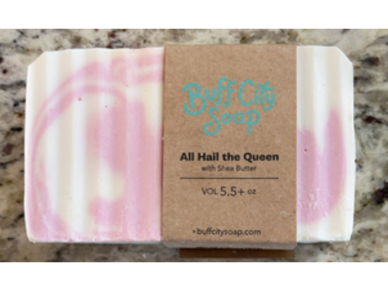 Buff City Soap All Hail The Queen Soap, Shea Butter, 5.5 oz