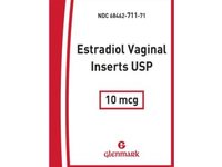 Estradiol Vaginal Inserts 10 mcg, 8 Count, Glenmark (Rx) - Image 2
