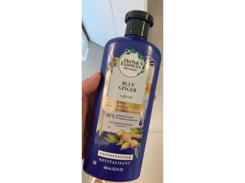 Herbal Essences Real Botanicals Conditioner, Blue Ginger, 13.5 fl oz/400 mL