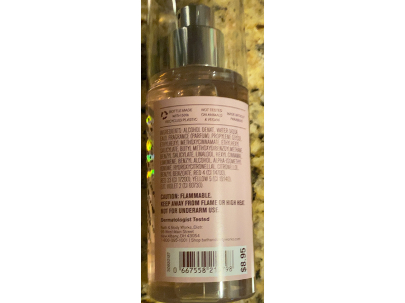 Bath & Body Works A Thousand Wishes Fine Fragrance Mist, 2.5 oz/75 mL