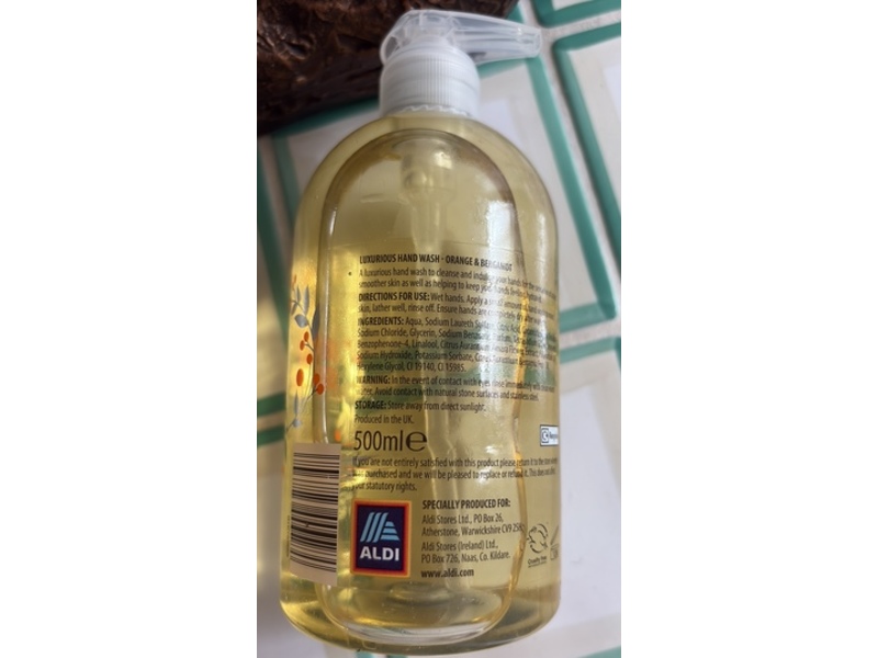 Lacura Antibacterial Hand Wash, 16.9 fl oz/500 mL, Pack Of 2