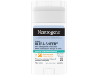 Neutrogena Ultra Sheer Face & Body Dry-Touch Mineral Sunscreen Stick, SPF 50, 1.5 oz/42 g - thumbnail 1