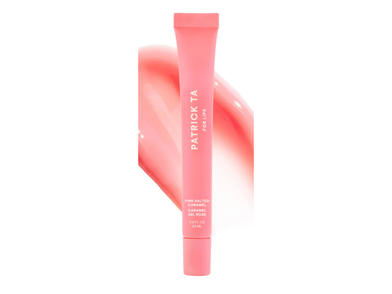 Patrick Ta Major Moisture Smoothing Lip Balm, Pink Salted Caramel, 0.5 fl oz/15 mL