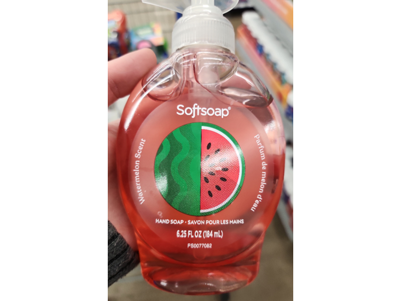 Soft Soap Hand Soap, Watermelon Scent, 6.25 fl oz/184 mL