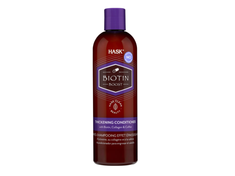 Joico Hask Biotin Boost Thickening Conditioner, Triple Threat Complex, 18 fl oz/532 mL