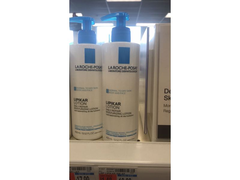 La Roche-Posay Lipikar Daily Repair Moisturizing Lotion, 13.52 fl oz