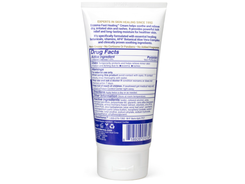 TriDerma Eczema Fast Healing Face & Body Cream, 6.0 oz/170 g