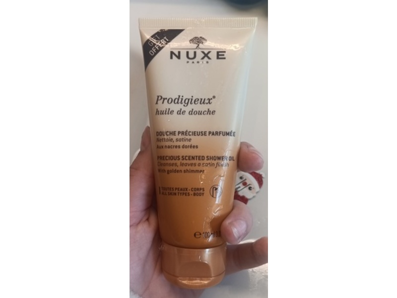 Nuxe Paris Prodigieux Shower Oil, 3.3 fl oz/100 mL