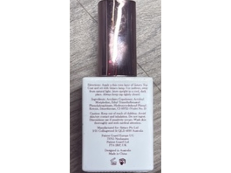 Sistaco Gloss Nail Top Coat, 0.5 fl oz/15 mL