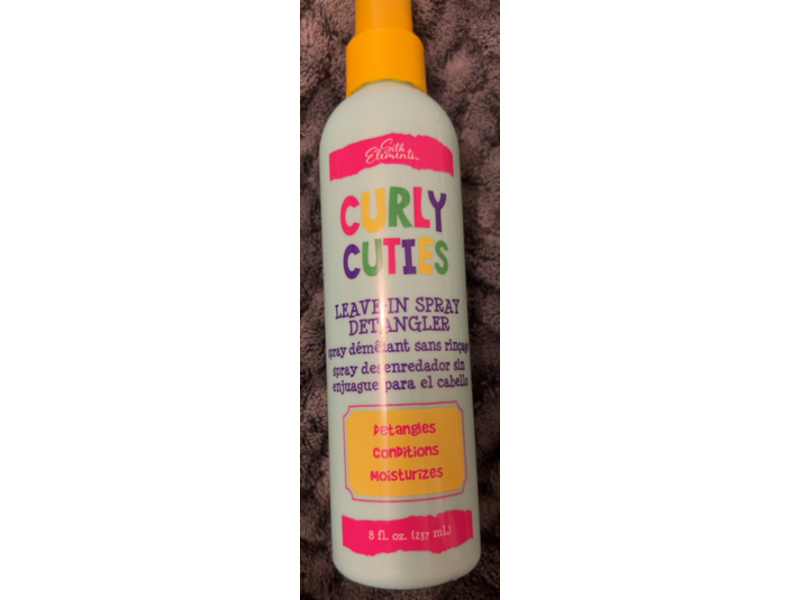 Silk Elements Curly Cuties Detangler Leave-In Spray, 8 fl oz/237 mL