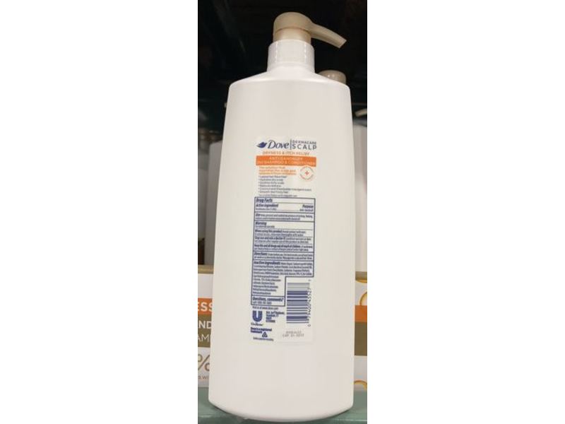 Dove Anti-Dandruff 2 In 1 Shampoo & Conditioner, Dryness & Itchy Scalp, 40 fl oz / 1.18 L