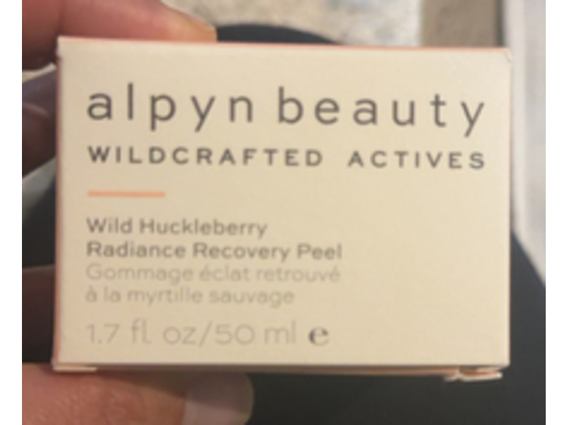 Alpyn Beauty Radiance Recovery Peel, Wild Huckleberry, 1.7 fl oz/50 mL
