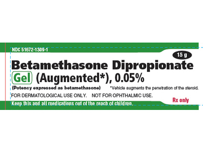 Betamethasone Dipropionate Gel, 0.05%, 50 g, Taro (Rx)