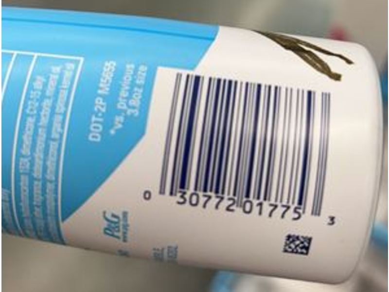 Secret Weightless Dry Spray Antiperspirants Deodorants, Vanilla + Argan Oil, 4.1 oz/116 g