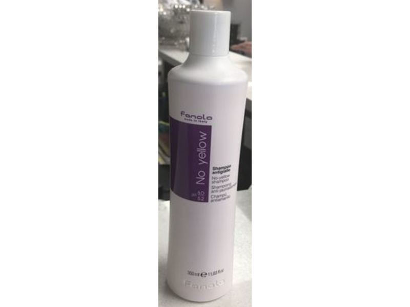 Fanola No-Yellow Shampoo, 11.8 fl oz/350 mL