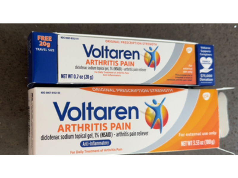 Voltaren Arthritis Pain, Anti Inflammatory, 3.53 oz/100 g