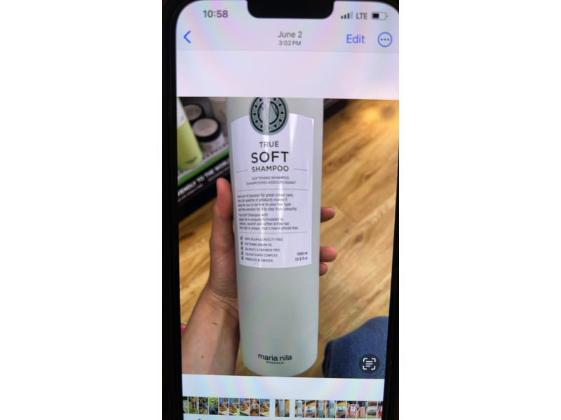 Maria Nila True Soft Shampoo, 33.8 fl oz/1000 mL