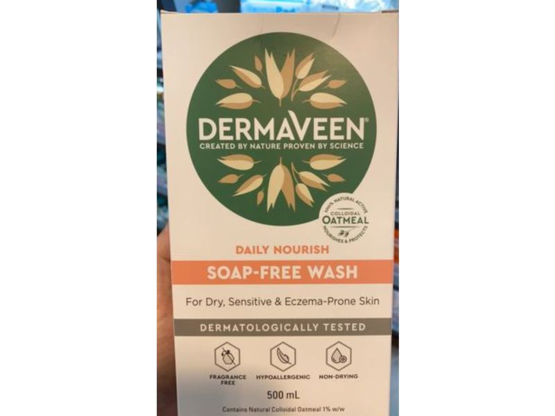 DermaVeen Soap Free Wash, 500 mL