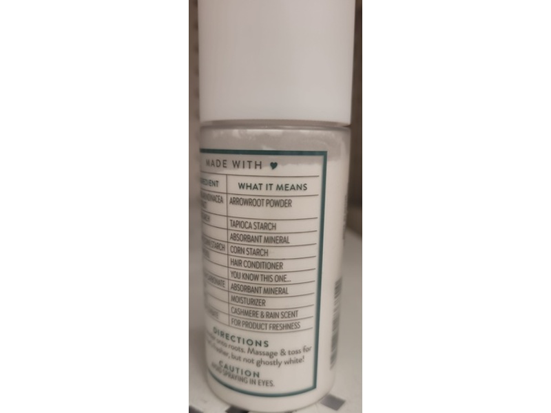 Native Dry Shampoo Powder, Cashmere & Rain, 1 oz/28 g