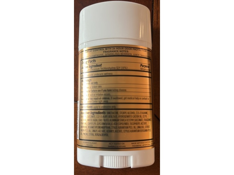 Bath & Body Works Antipersprant Deodorant, Champagne Toast, 2.7 oz/77 g