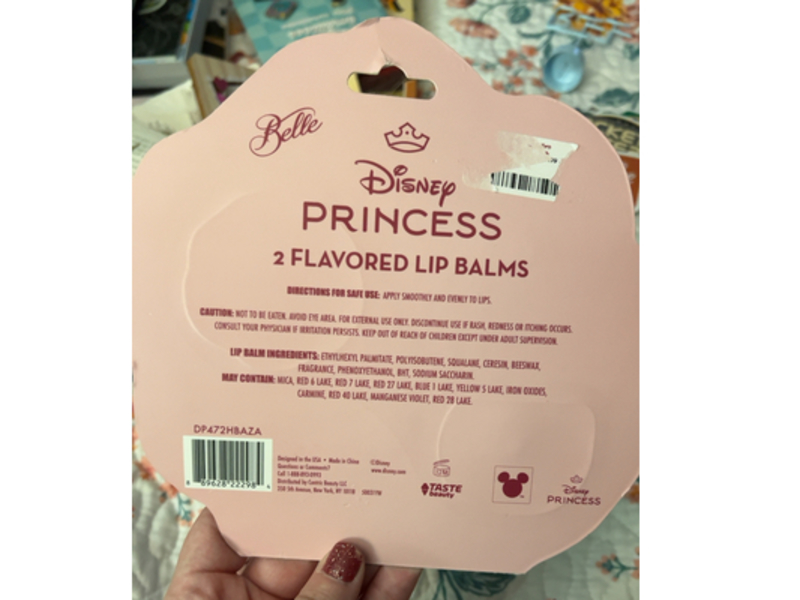 Centric Beauty Flavored Lip Balms, Rose & Lavender Tea, 0.21 oz/6 g