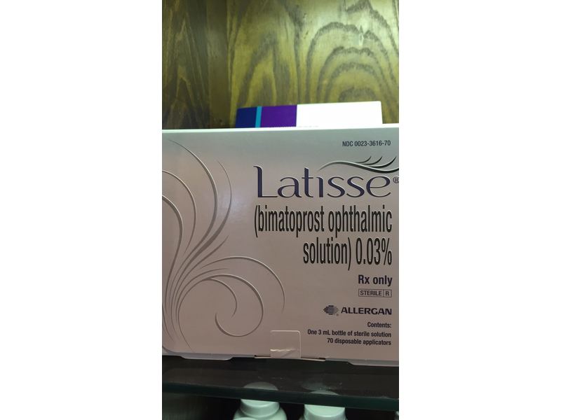 Latisse (bimatoprost Ophthalmic Solution) 0.03%, Allergan (RX)