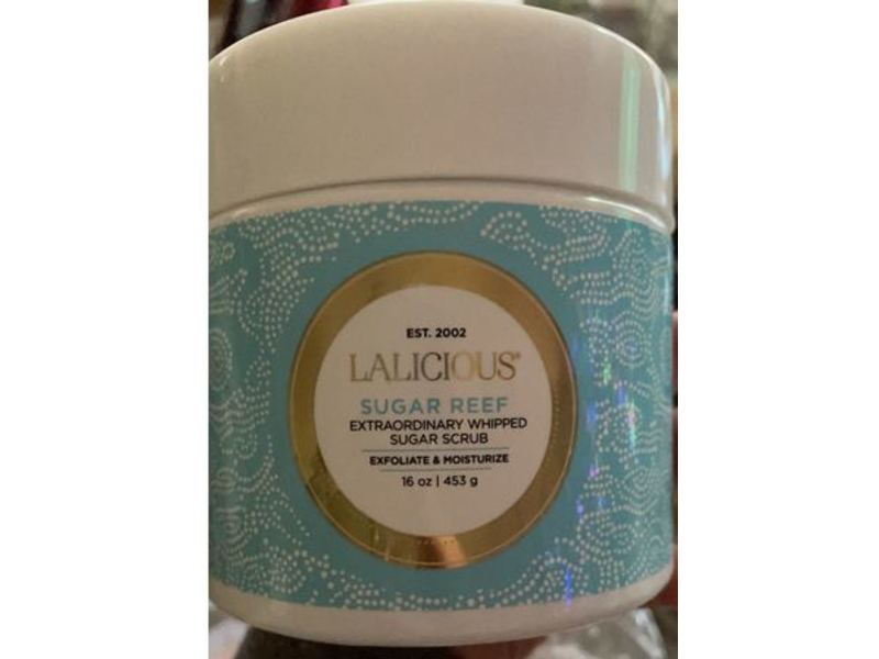 LaLicious Extraordinary Whipped Body Scrub, Sugar Reef, 16 oz/453 g