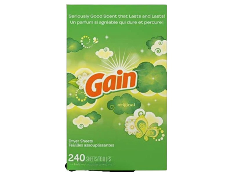 Gain Dryer Sheets, Original, 240 Count