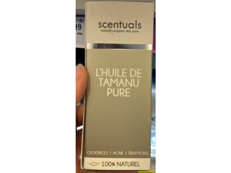 Scentuals Pure Tamanu Oil, 1 fl oz/30 mL