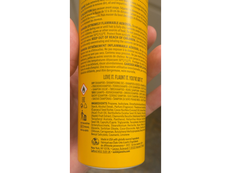 Sol De Janeiro Hair Brazilian Joia Shampooing Sec Dry Shampoo, 4 fl oz/113 g