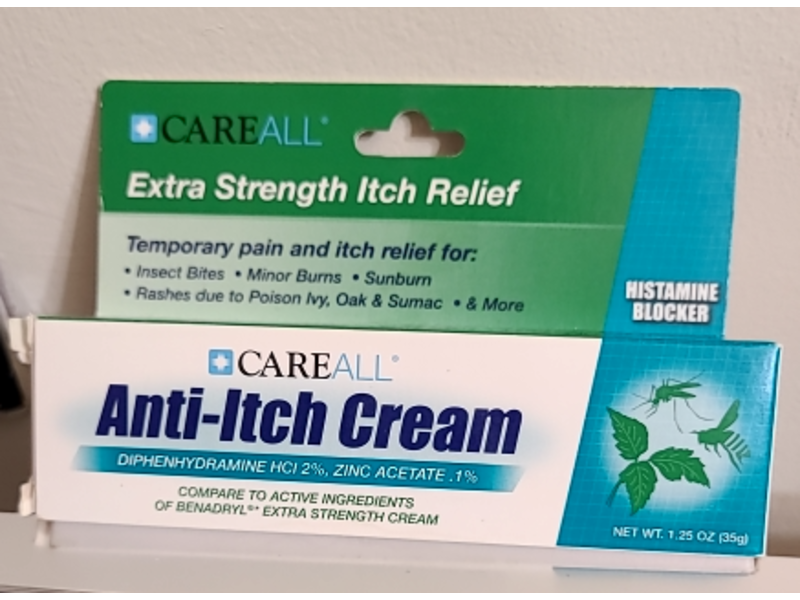 CareAll Extra Strength Anti-Itch Cream, 1.25 oz/35 g
