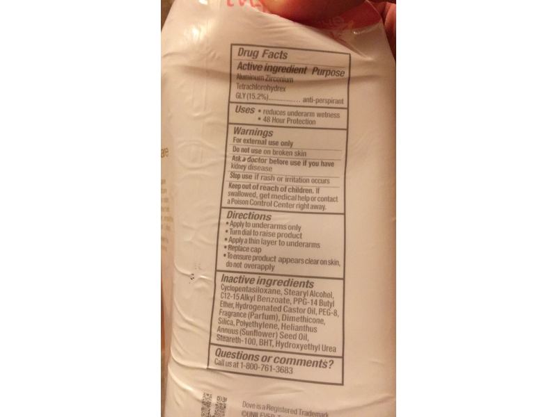 Dove Advanced Care Antiperspirant, Beauty Finish, 2.6 oz, 2 Pack