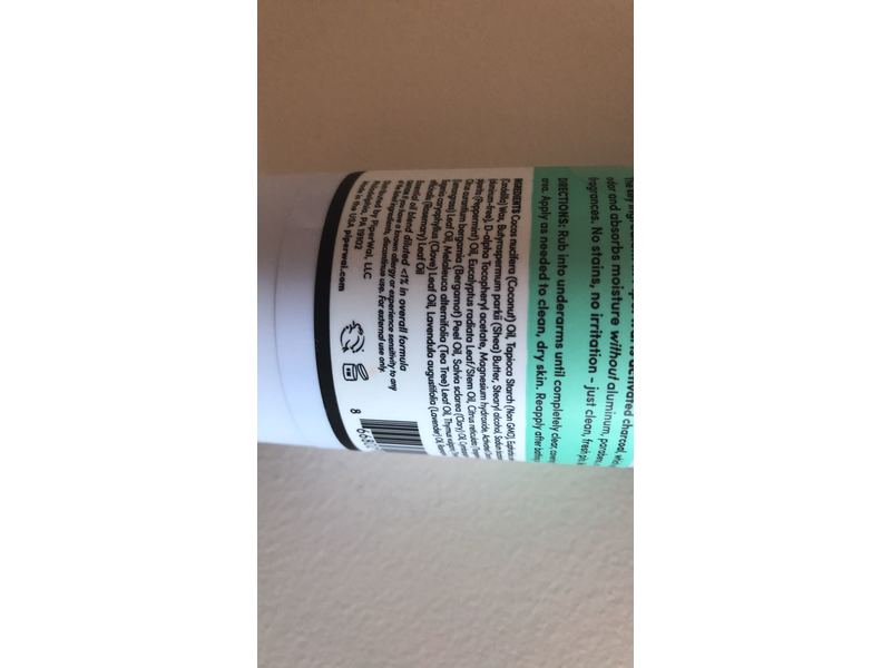 PiperWai Natural Deodorant Stick, 2.7oz