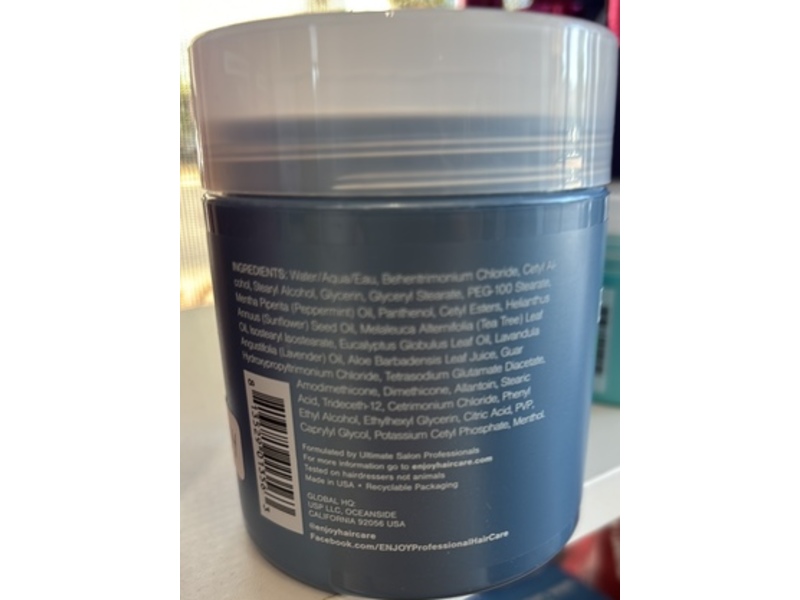 Enjoy Therapeutic Hair & Scalp Mask, Volume, 6.2 oz/175 g