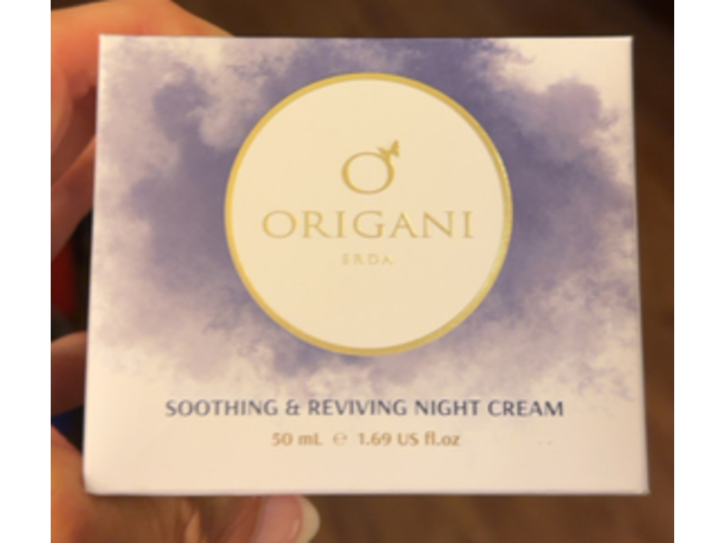 Origani Erda Soothing & Reviving Night Cream, 1.69 fl oz/50 mL