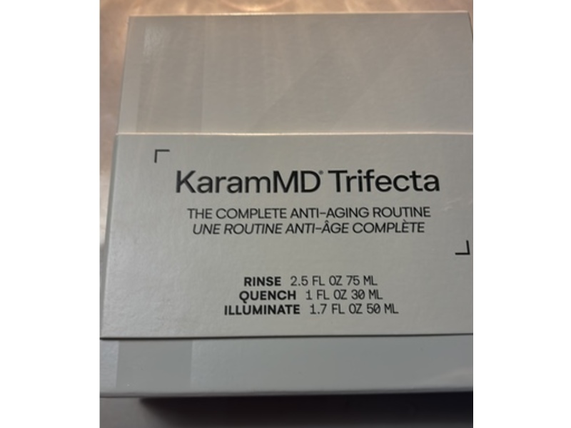 Karam MD Trifecta The Complete Anti Aging Routine