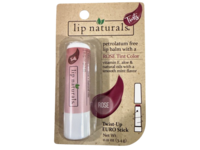 Lip Naturals Petrolatum Free Lip Balm, Rose, 0.11 fl oz/3.4 g - thumbnail 1