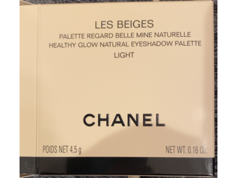 Chanel Les Beiges Healthy Glow Natural Eyeshadow Palette, Light, 0.16 oz/4.5 g